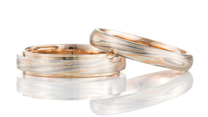 Mokume-ori Ring