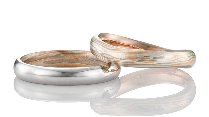 Mokume-ori Ring