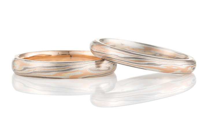 Mokume-ori Ring